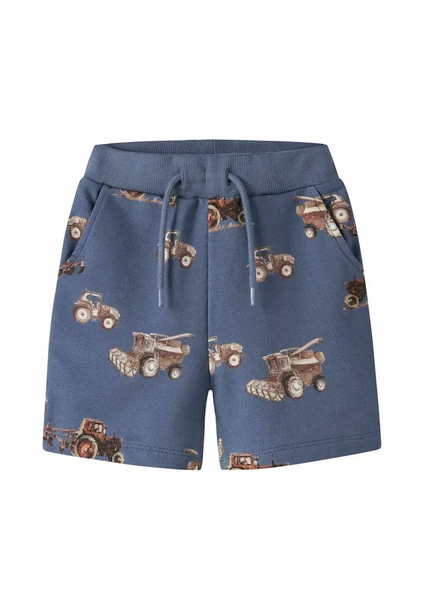 Брюки с принтом, Name It Vintage Indigo, индиго
