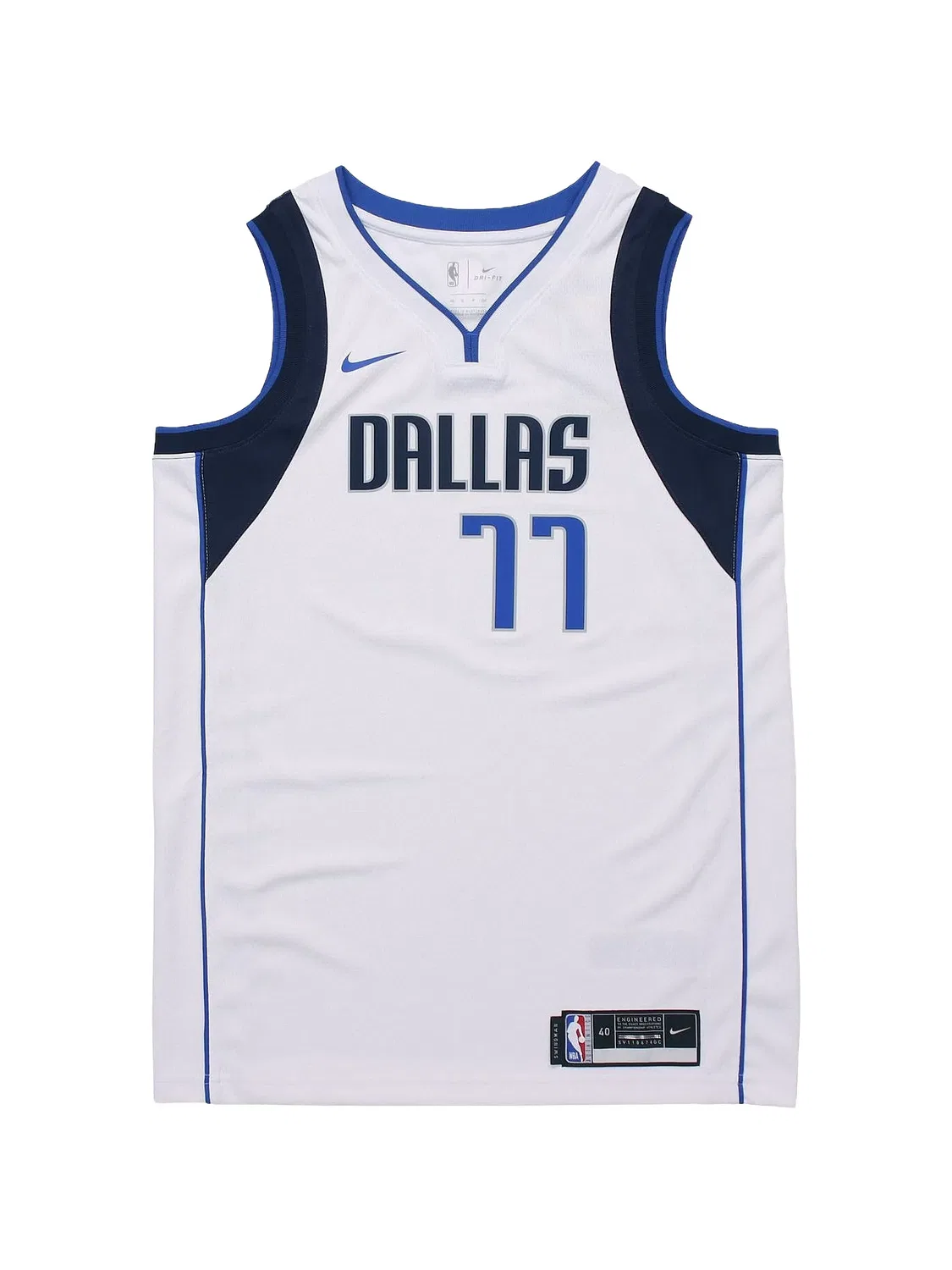 Топ Mavericks Association Edition Nike, белый