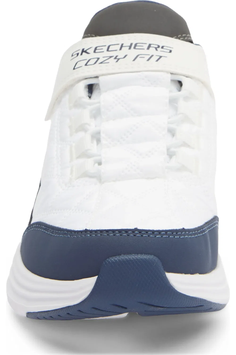 Кроссовки детские с контурной пеной Contour Foam SKECHERS, белый/темно-синий — фото 4