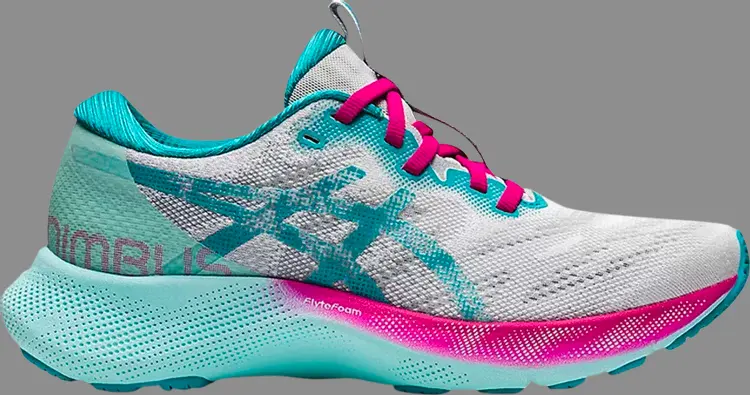 

Кроссовки wmns gel nimbus lite 2 'polar shade lagoon' Asics, серый