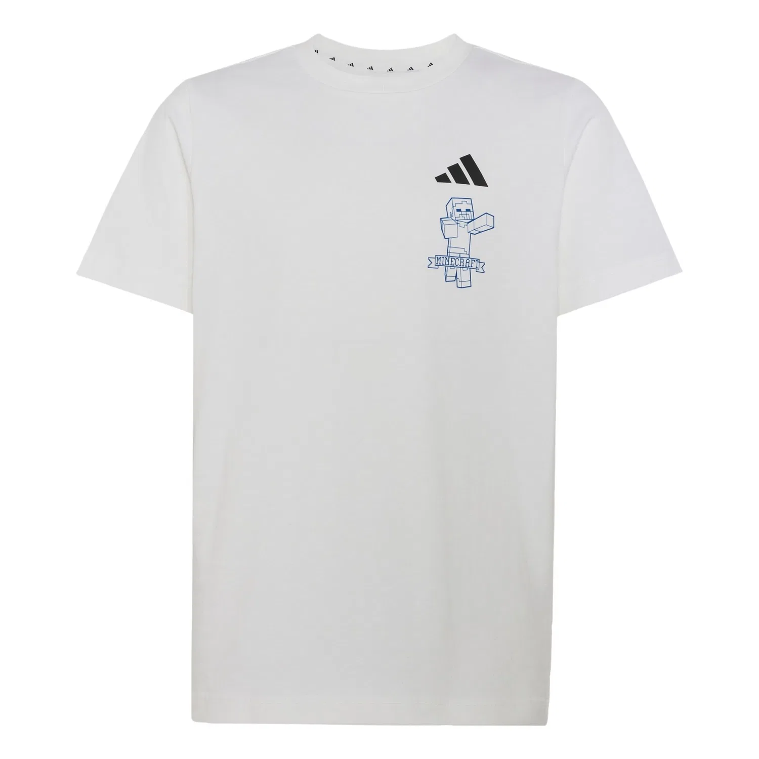 Футболка Adidas Sportswear Minecraft белого цвета