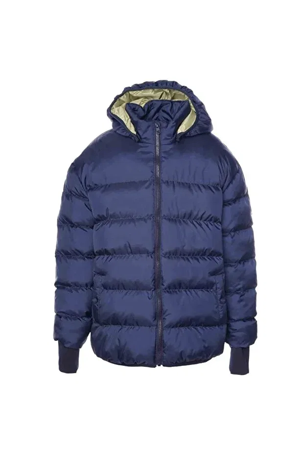 Детское пальто для девочек с длинным рукавом Hummel, Navy Blue — фото 2