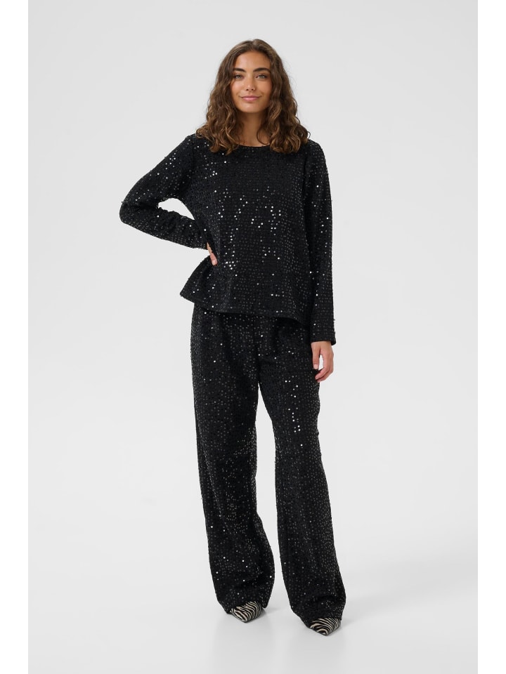 

CULTURE Блузка с длинными рукавами CUbia, стандартный крой, черная