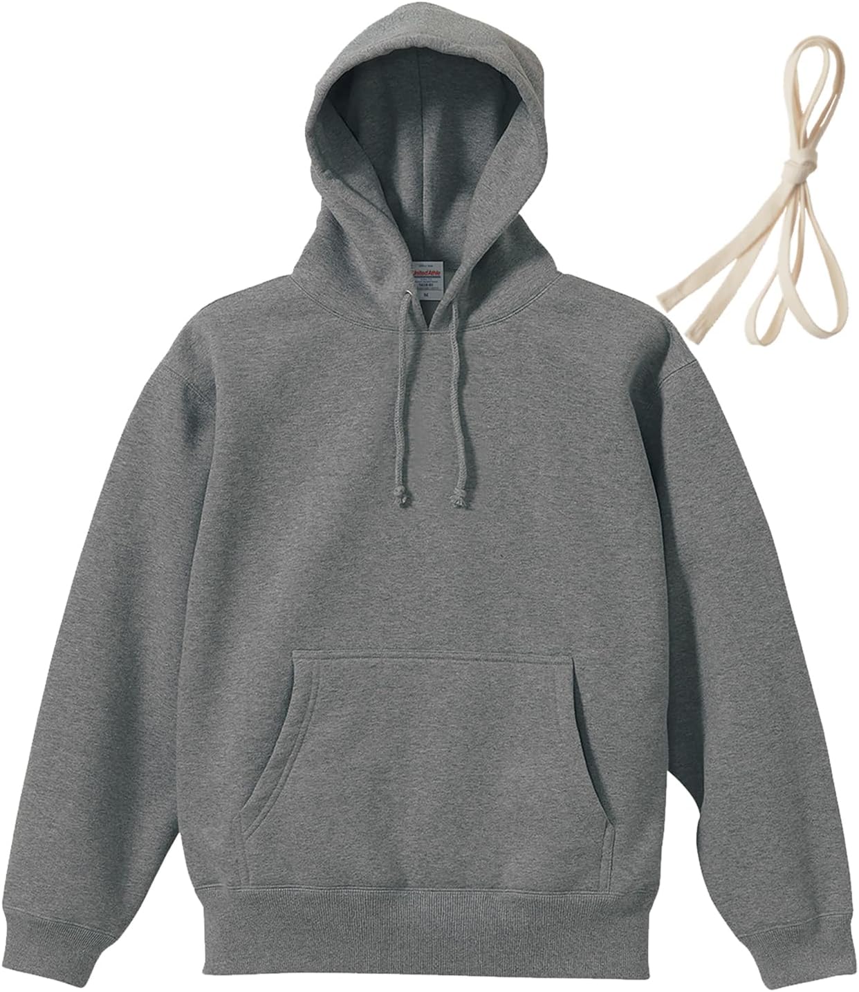 

Мужская толстовка United Athle 561801 с капюшоном (ворсистая подкладка), 10,0 унций, светло-серый