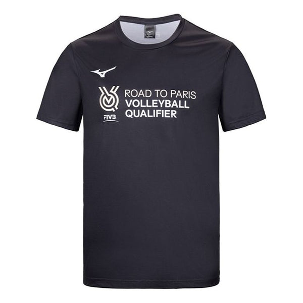 

Футболка sportswear t-shirt 'black' Mizuno, черный