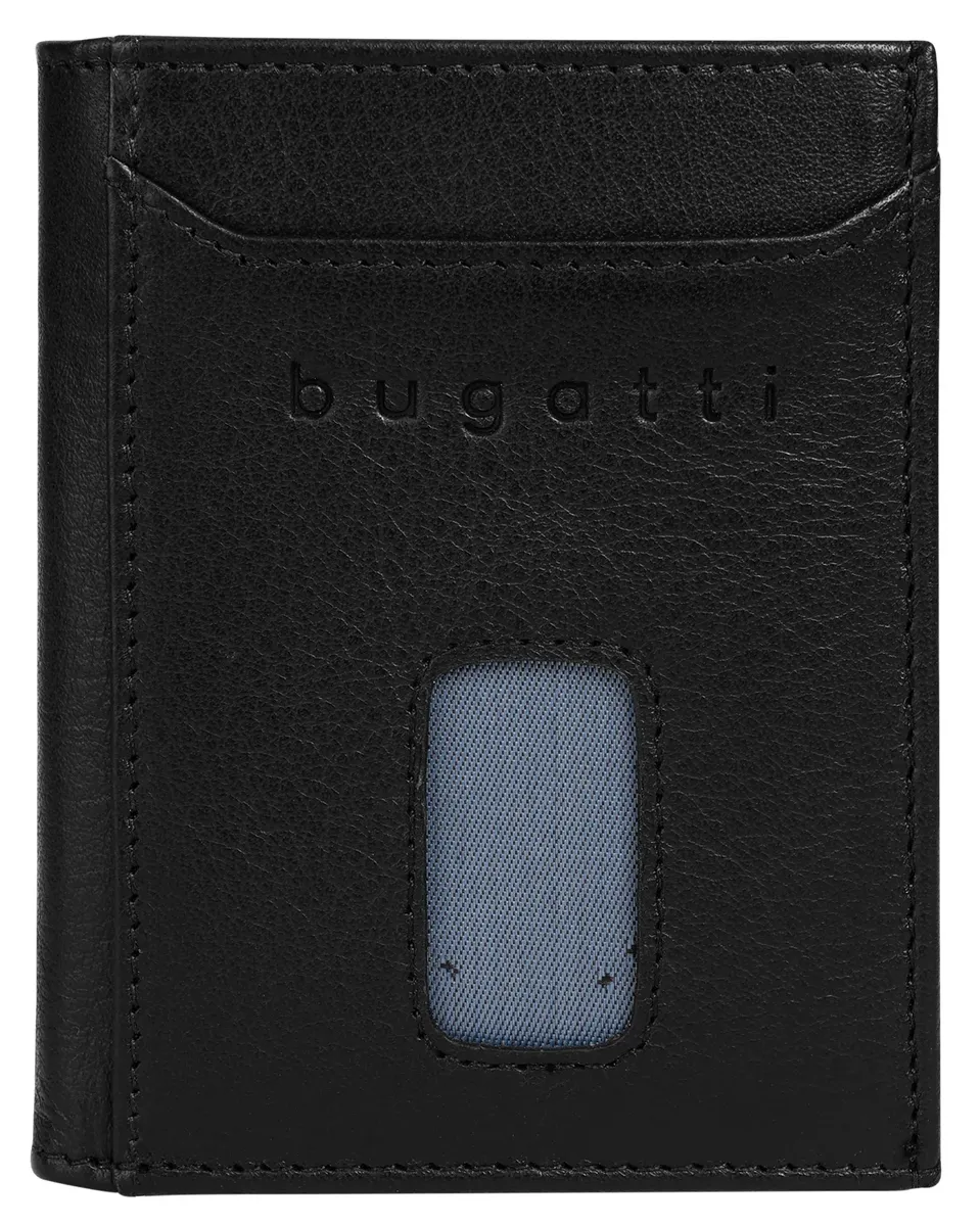 

Кошелек bugatti "SECURE SLIM", натуральная кожа, черный