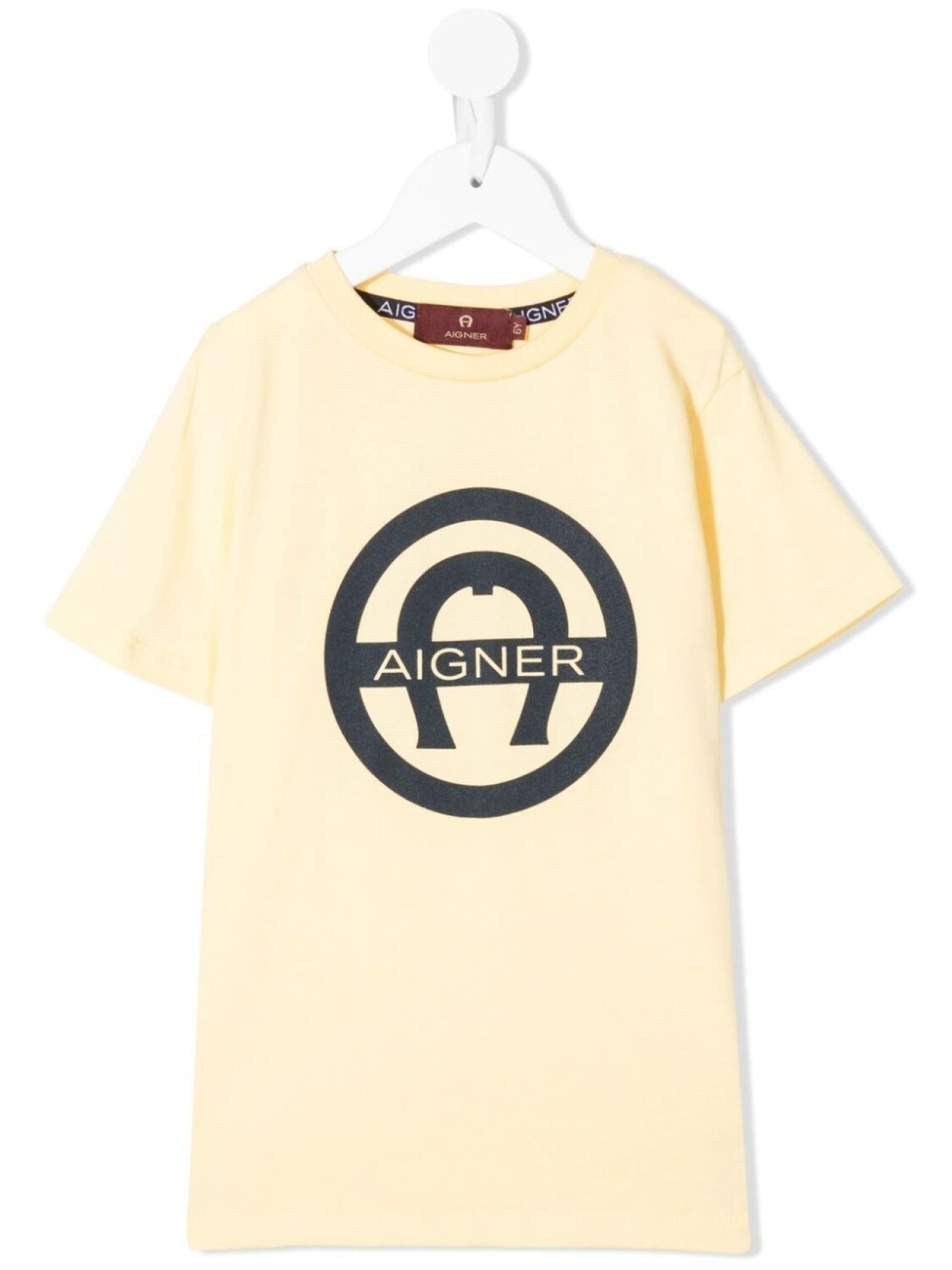 

Aigner Kids футболка с логотипом, желтый