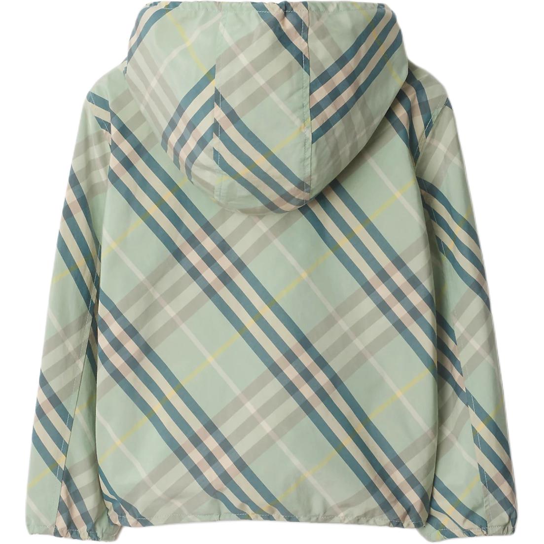 Burberry Куртки и пальто светло-зеленые детские — фото 3