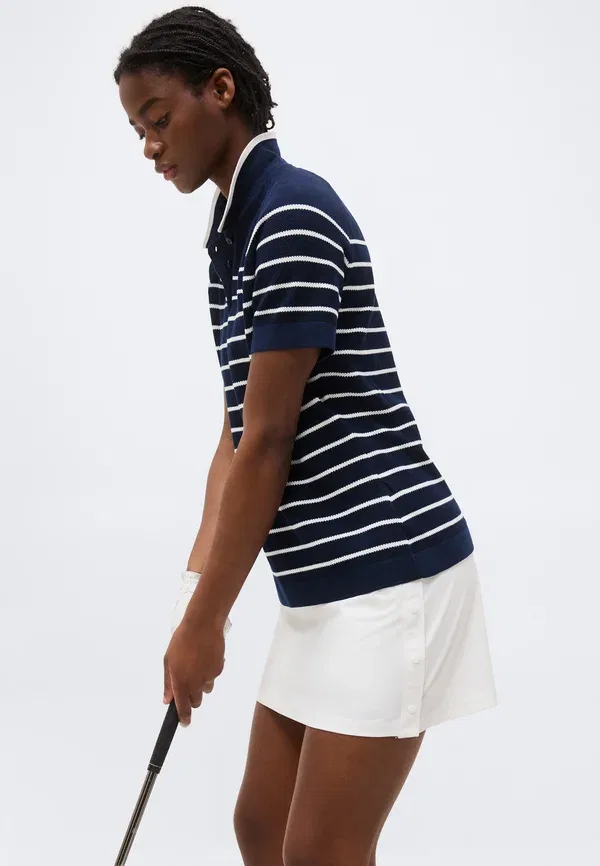 Юбка-шорты Adidas Golf Beyond side snap skort, белый — фото 4