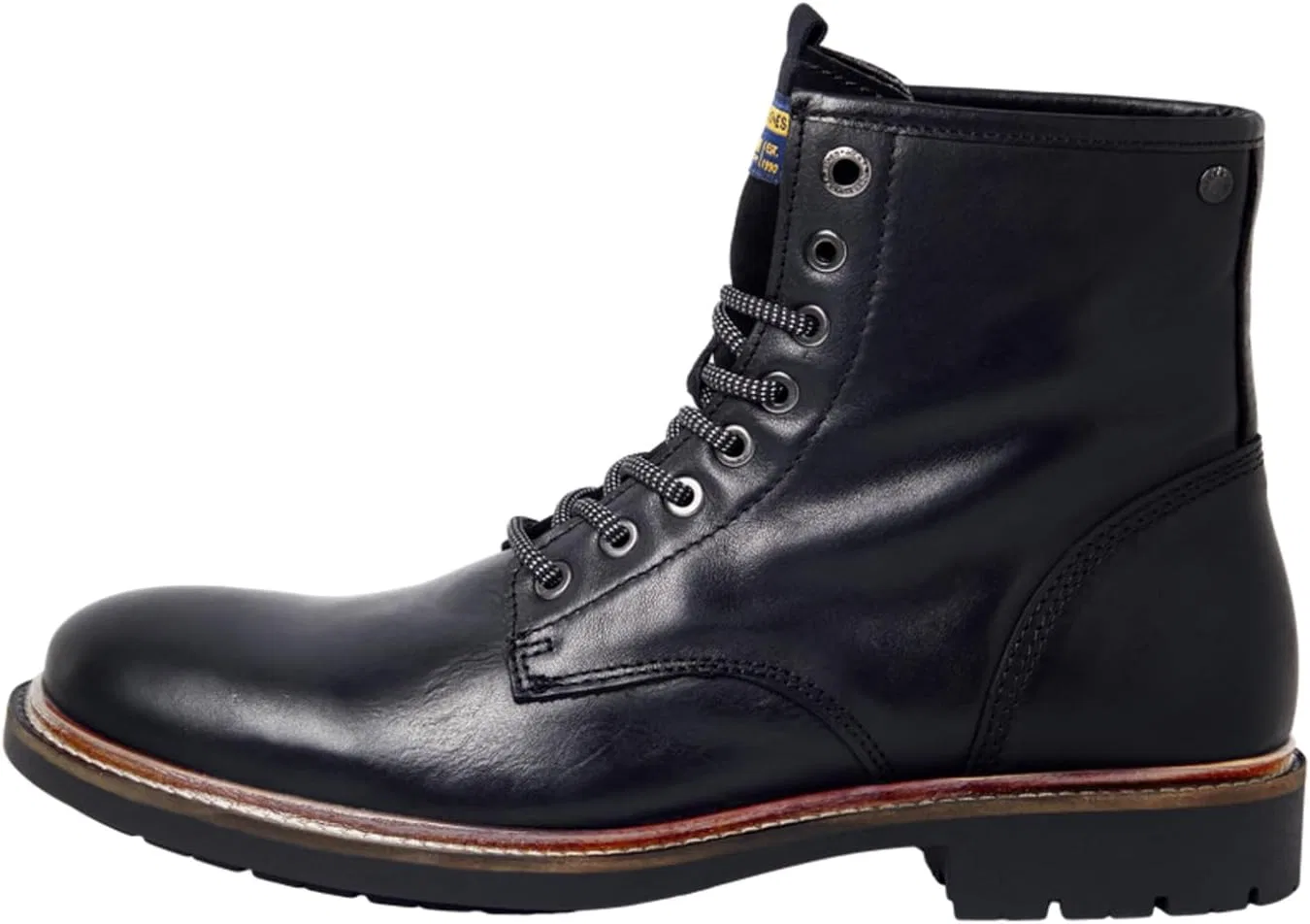 Мужские кожаные ботильоны JACK & JONES Jfwtanner, Charcoal