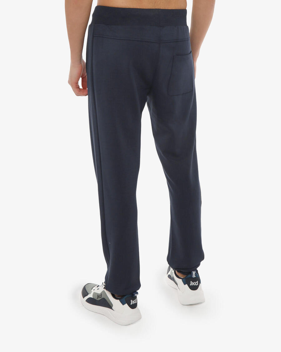 

JAKED Синтетические спортивные брюки темно-синего цвета для мужчин