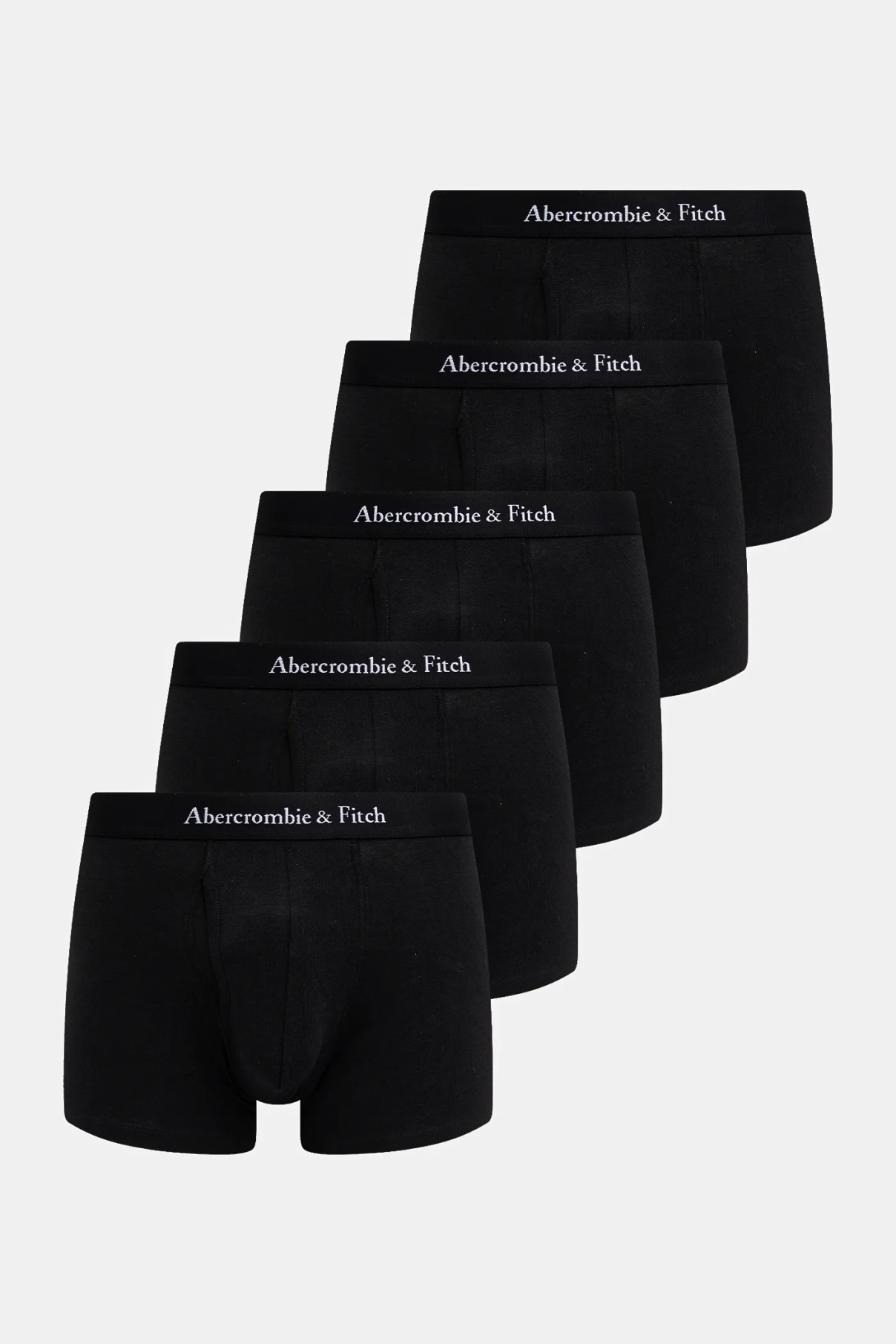 

5 пачек боксеров Abercrombie & Fitch, черный