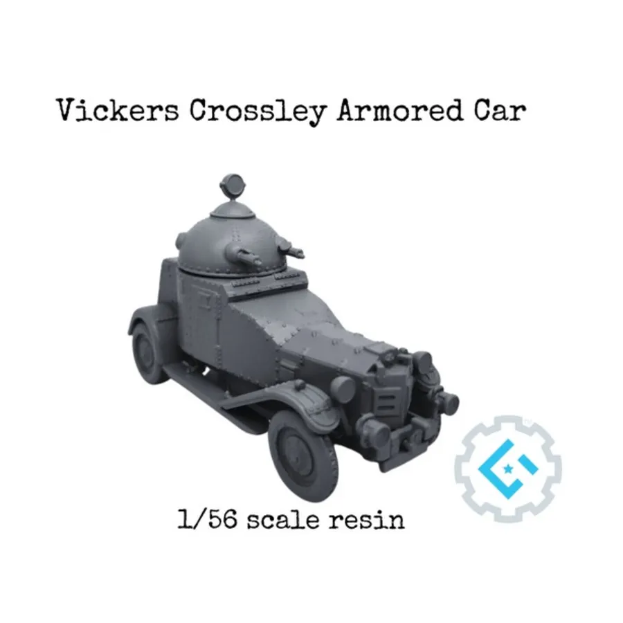 

Бронеавтомобиль Викерс Кроссли, WWI Miniatures - British - Vehicles/Armoured Cars (28mm)