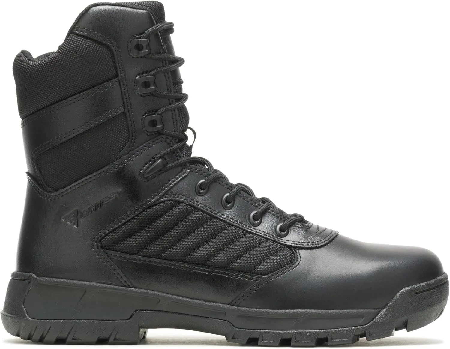 Мужские тактические спортивные ботинки Bates 2 Tall Side Zip Military Boot, черный