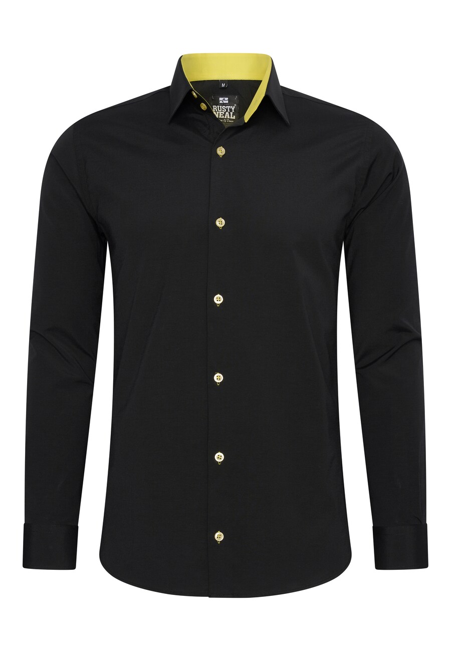 

Повседневная рубашка Rusty Neal Regular fit Button Up Shirt, черный