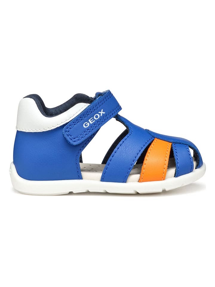 

Полусандалии Elthan Geox, цвет blau/orange