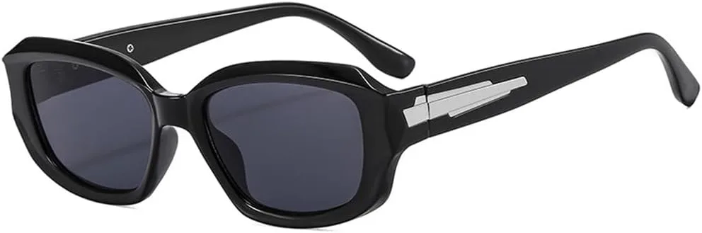 

Солнцезащитные очки в стиле ретро-панк для женщин и мужчин, винтажные солнцезащитные очки с защитой от УФ-излучения UV400 для вечеринок на открытом воздухе HCPIHF, 1