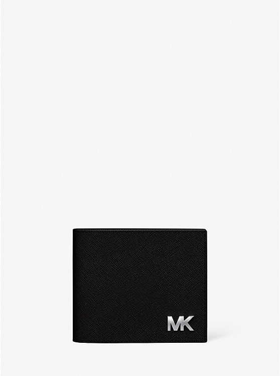 

Кошелек Cooper из сафьяновой кожи с футляром для документов Michael Kors, черный