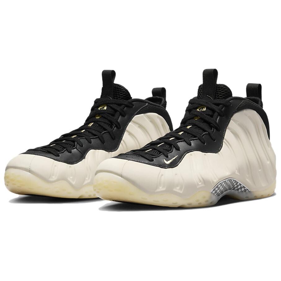 Винтажные баскетбольные кроссовки Nike Foamposite One унисекс, Beige — фото 3