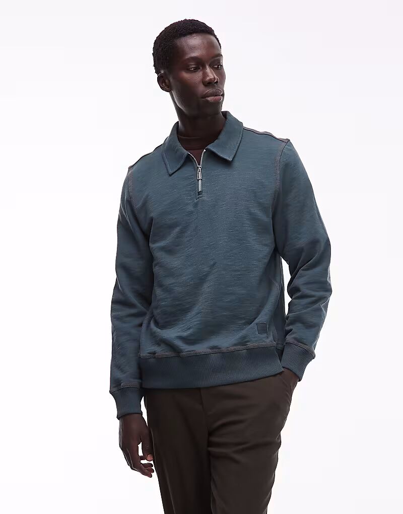 

Толстовка Paul Smith с застежкой-молнией синего цвета Ps Paul Smith