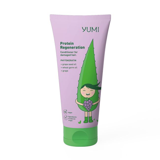 

Кондиционер для волос с протеиновой регенерацией Yumi, 200 мл