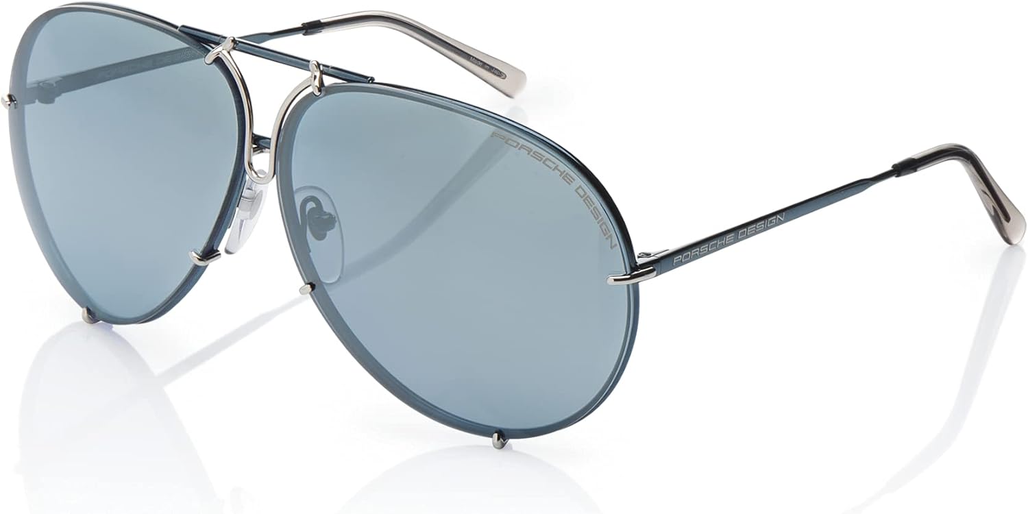 

Солнцезащитные очки Porsche Design P8478 Iconic (66 мм, V - синий/Линза - светло-голубая, серебристая зеркальная/Дополнительная линза - ртутная, серебристая зеркальная)