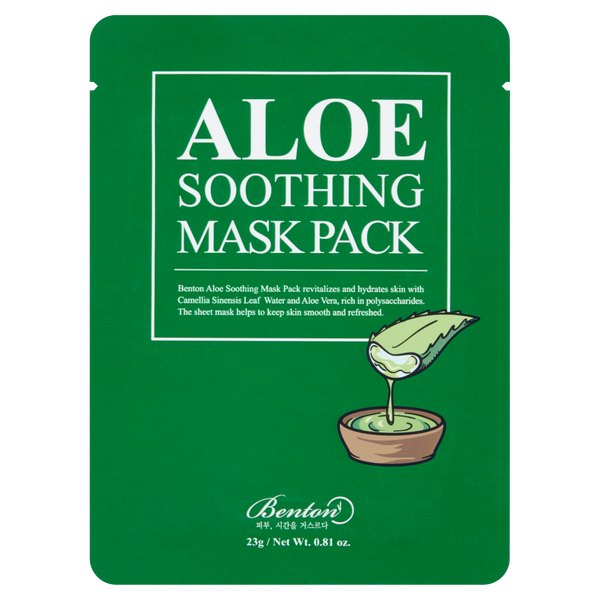 

Увлажняющая маска для лица, 23 г Benton Aloe soothing