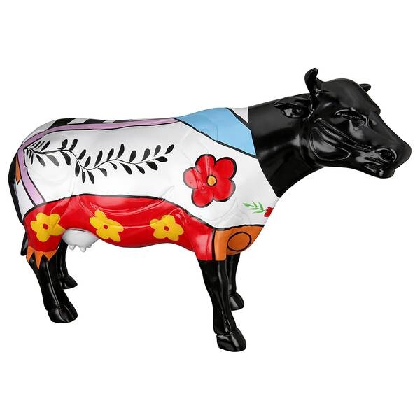 

Декоративная скульптура GILDE Cow, многоцветный