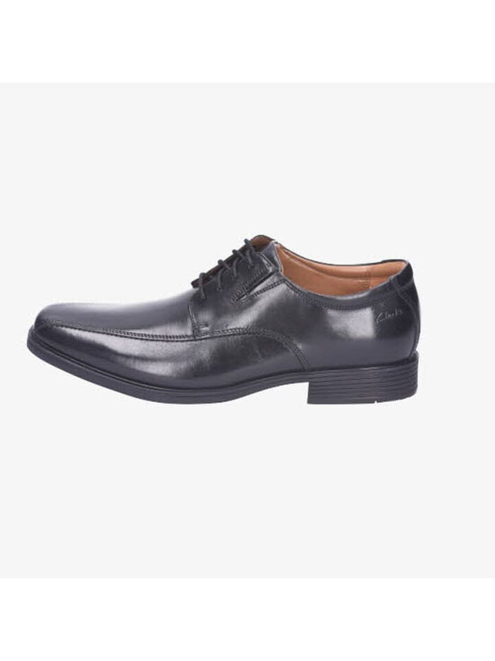 Туфли на шнуровке Clarks, цвет black leather — фото 3