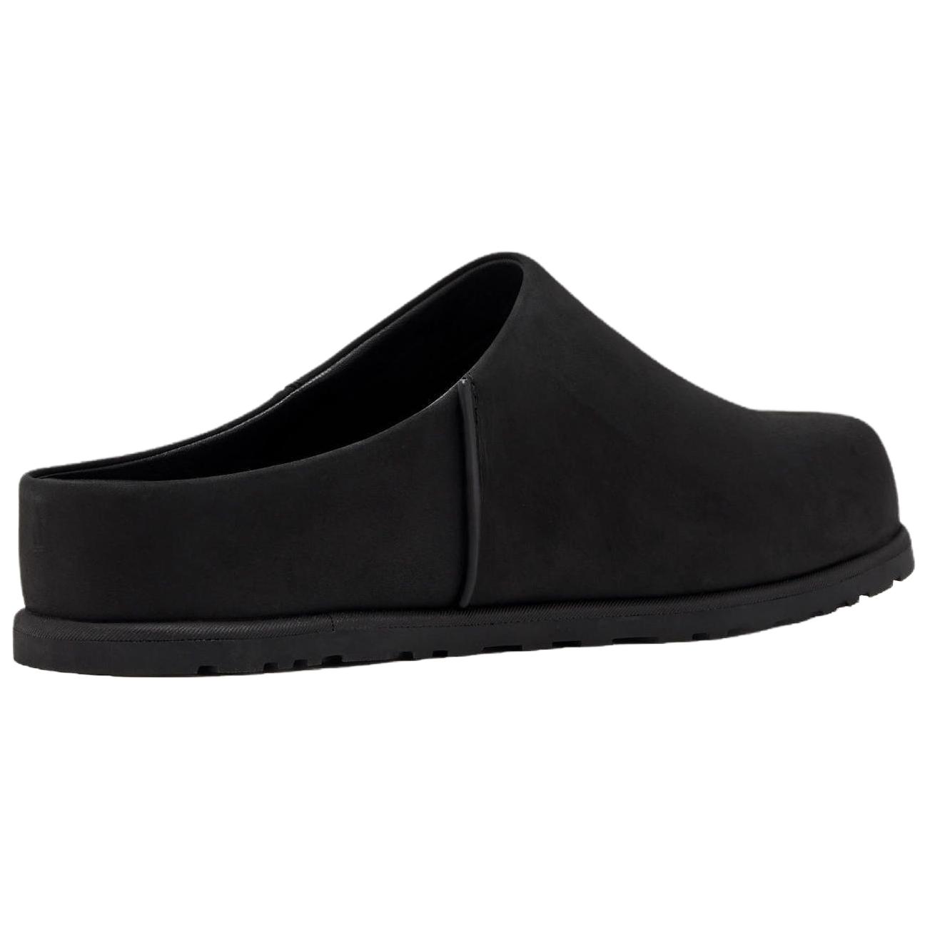 UGG Мужские тапочки с закрытым носком, устойчивые к истиранию, черные — фото 3