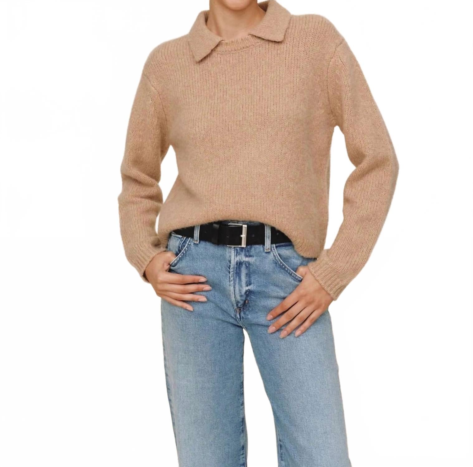 

Свитер с воротником-стойкой, пропитанный кленовым сиропом Bella Dahl, maple syrup