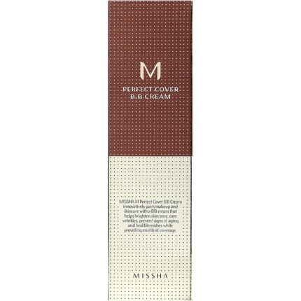 Крем для лица Missha M Perfect Cover BB, 21 Светло-бежевый, 50 мл — фото 2