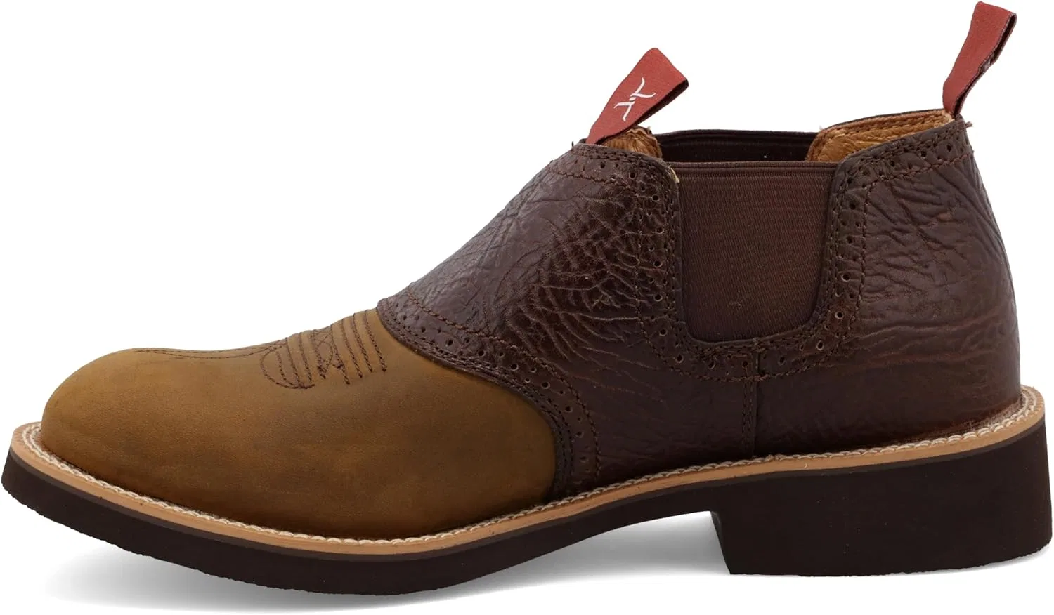 Мужские походные ботинки 28 см Twisted X, 2-Distressed Saddle — фото 2