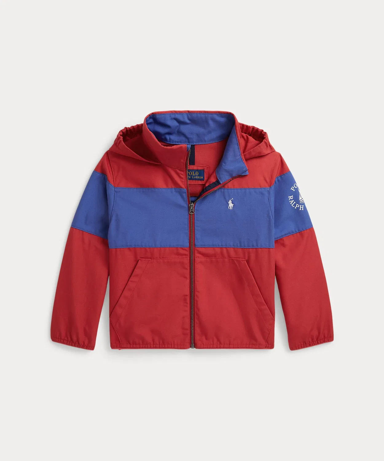 Куртка утепленная складная Polo Ralph Lauren с капюшоном, мультиколор