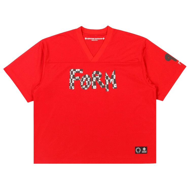 

Джерси Chrome Hearts Matty Boy Form Jersey Red, красный