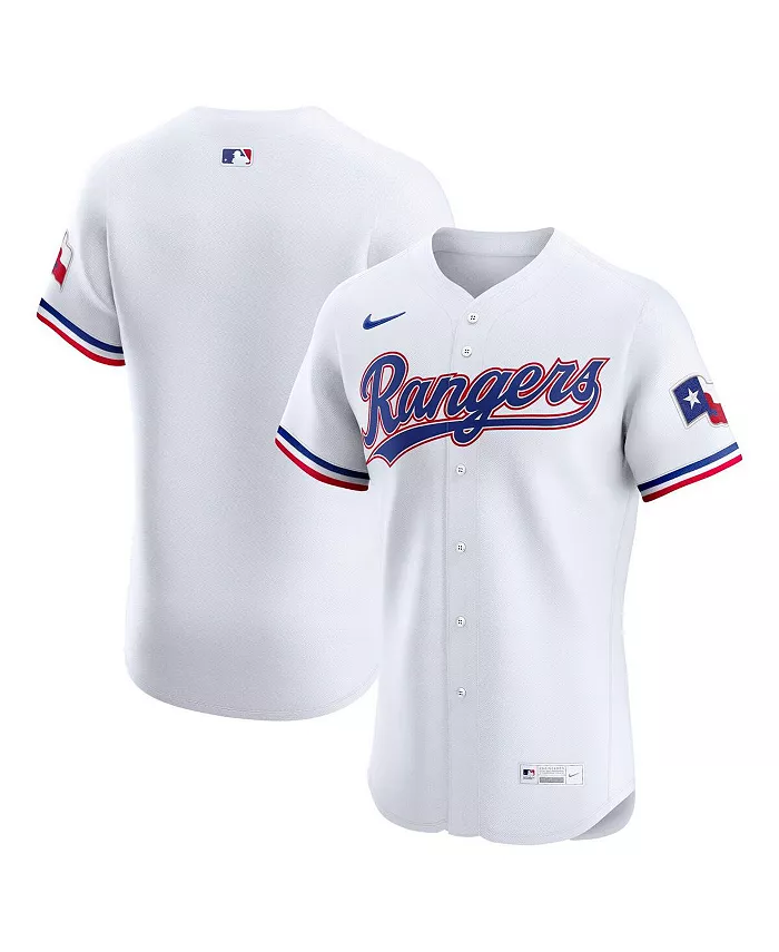 

Мужская белая домашняя элитная футболка Texas Rangers Nike