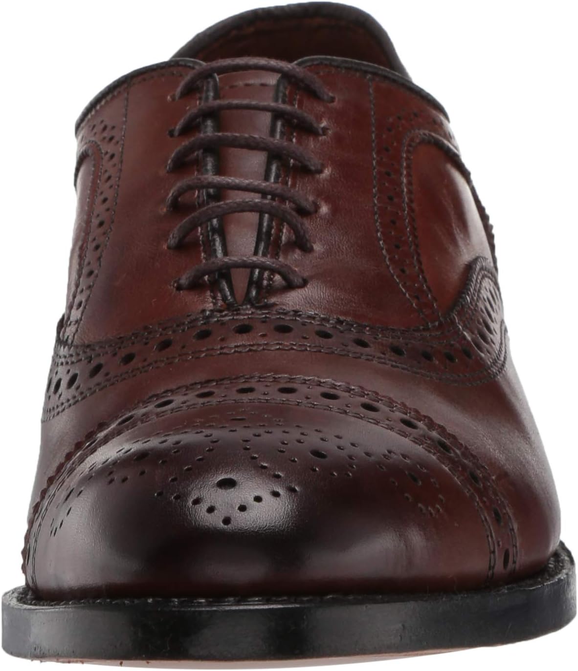 Мужские туфли Allen Edmonds Strand с перфорацией и носком-кепкой, темно-коричневые — фото 2