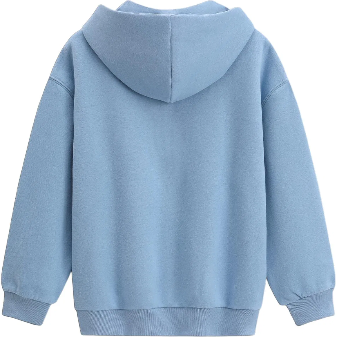 Детский свитшот с капюшоном GAP фиолетовый — фото 4