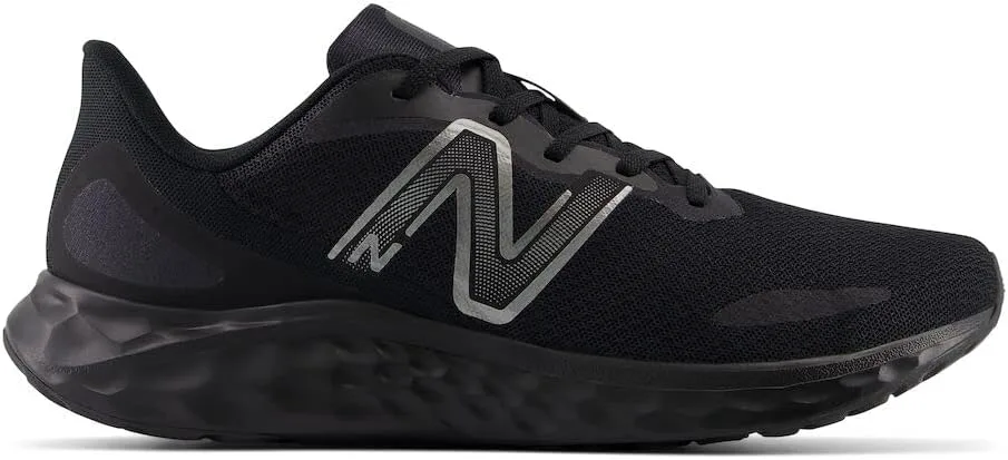 New Balance Мужские кроссовки Fresh Foam Arishi V4 с противоскользящей подошвой, черный/металлик — фото 3