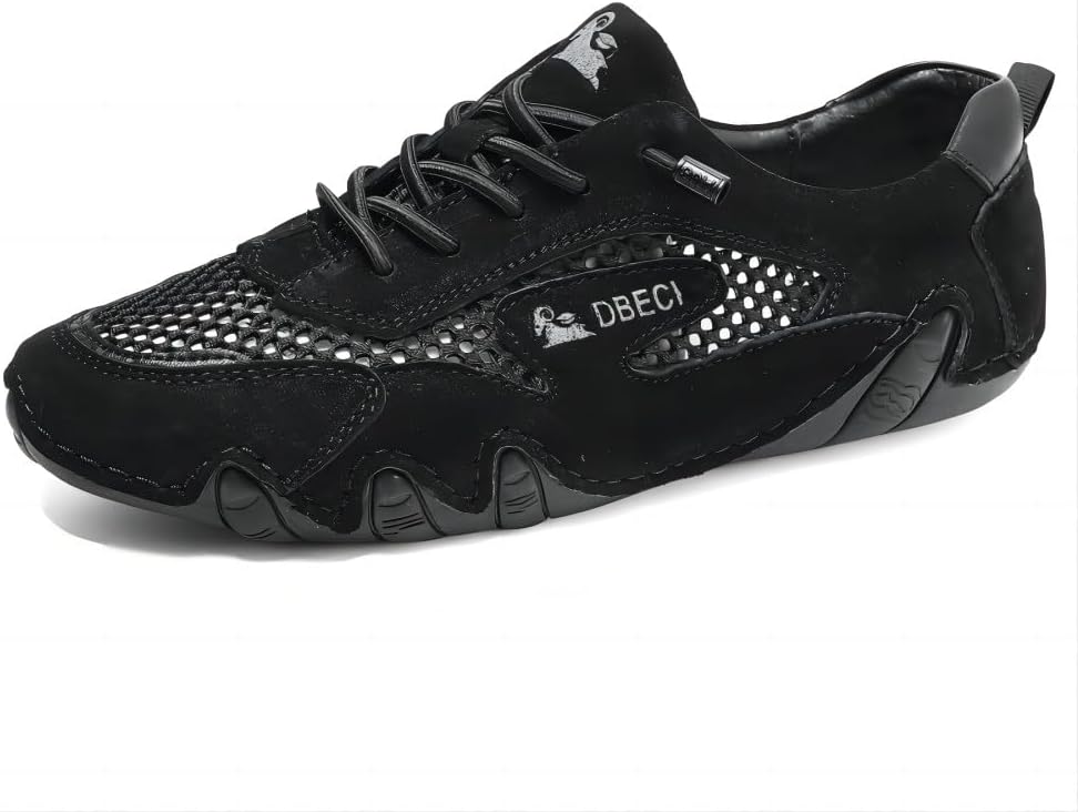 

Мужские повседневные кроссовки для улицы, дышащие, комфортные, водонепроницаемые, для походов, с сеткой, противоскользящие, легкие, летние, классические Asifn, черный