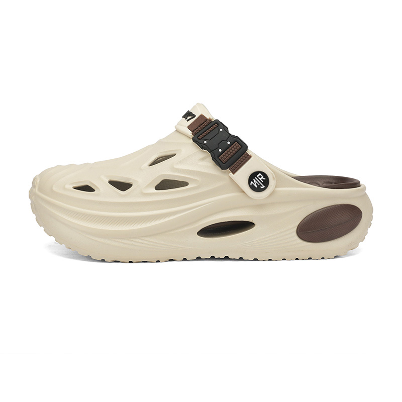 

NANJIREN Клоги мужские бежево-коричневые, цвет Beige Brown