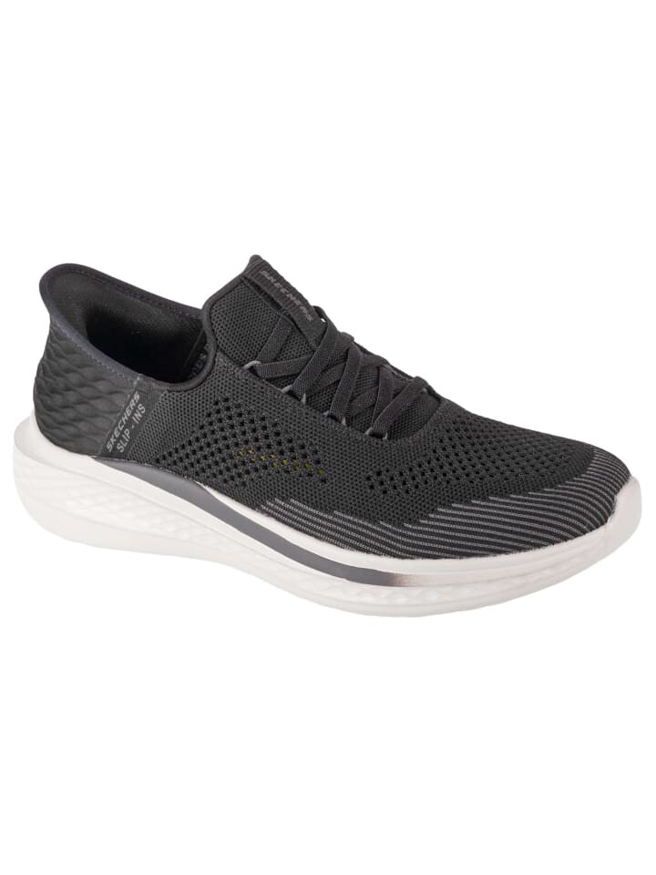 

Кроссовки на шнуровке Skechers, черный