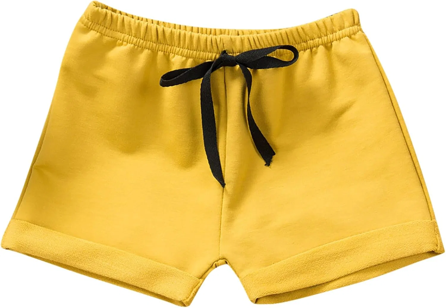 Шорты спортивные детские, Cotton, Zzalalana, желтый