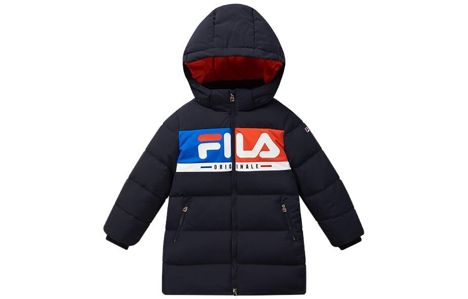 

Детские пуховики/жилеты Fila Kids, синий