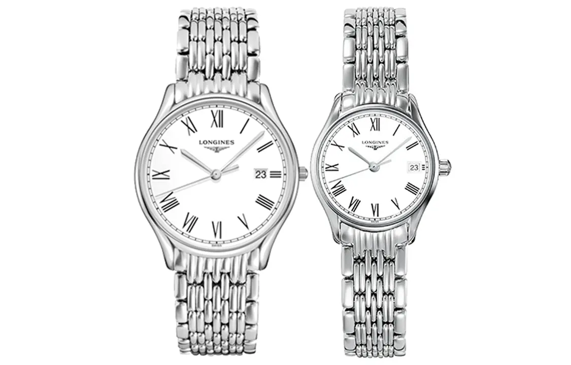 

LONGINES Lvya Collection кварцевый механизм унисекс часы 38.5 мм серебристый циферблат корпус из нержавеющей стали браслет из нержавеющей стали