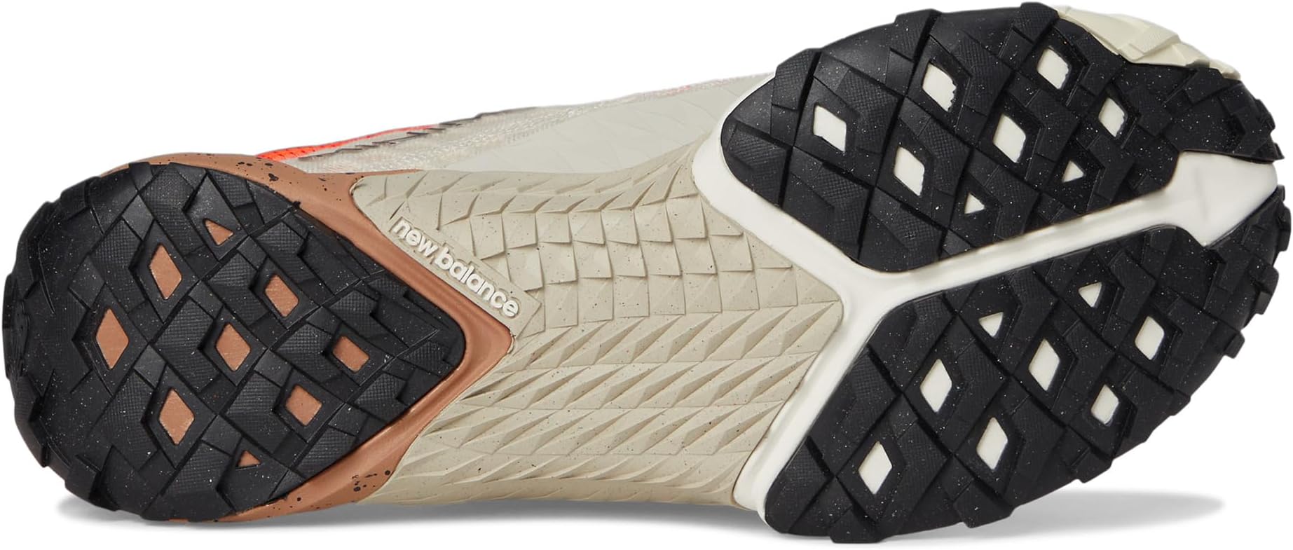 Кроссовки New Balance Minimus Trail, цвет Urgent Red/Linen/Flat Taupe — фото 3
