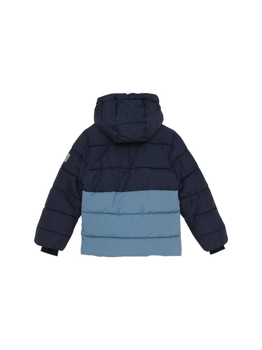 Зимняя куртка COLOR KIDS  COJacket Quilt - Colorblock, синий — фото 2