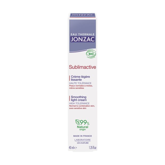 Крем для лица Jonzac — Eau thermale сублимационный антивозрастной разглаживающий легкий, 40 мл — фото 3
