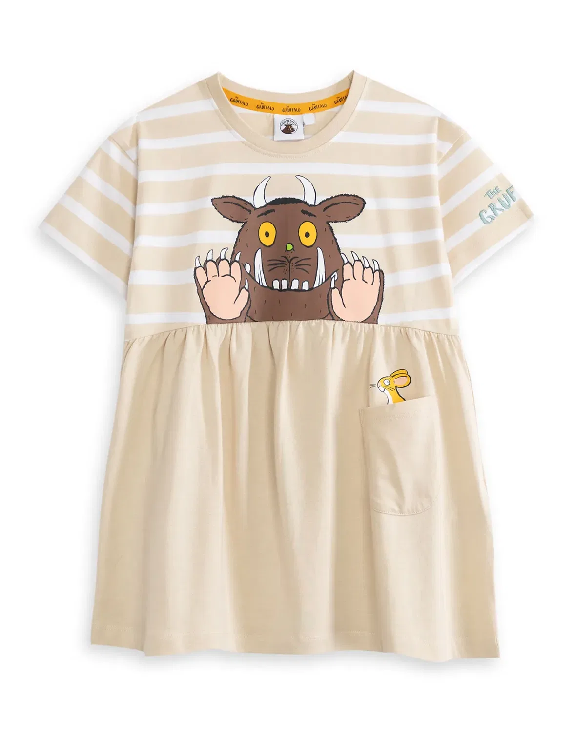 Детское платье для девочек Gruffalo & Friends, Beige