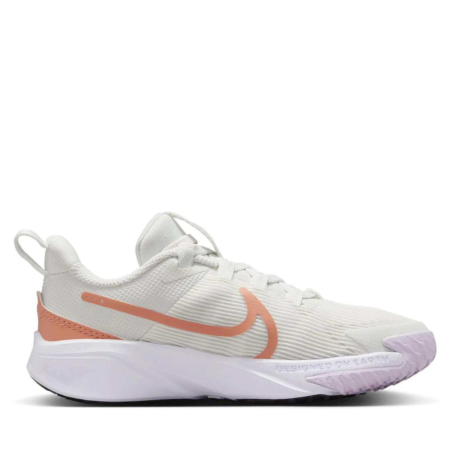 Детские кроссовки для мальчиков с мягкой подошвой NIKE Star Runner 4, Summit White Albicot Agate Whi — фото 4